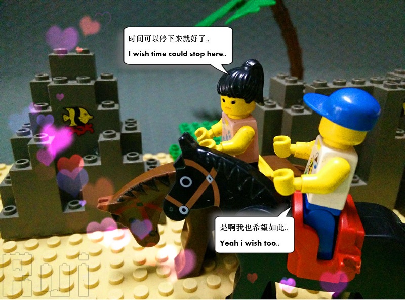 Lego Love - Horse riding
