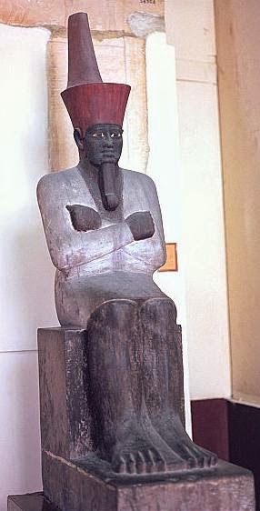 Socha faraona Mentuhotepa/publikováno z masch.blog.cz