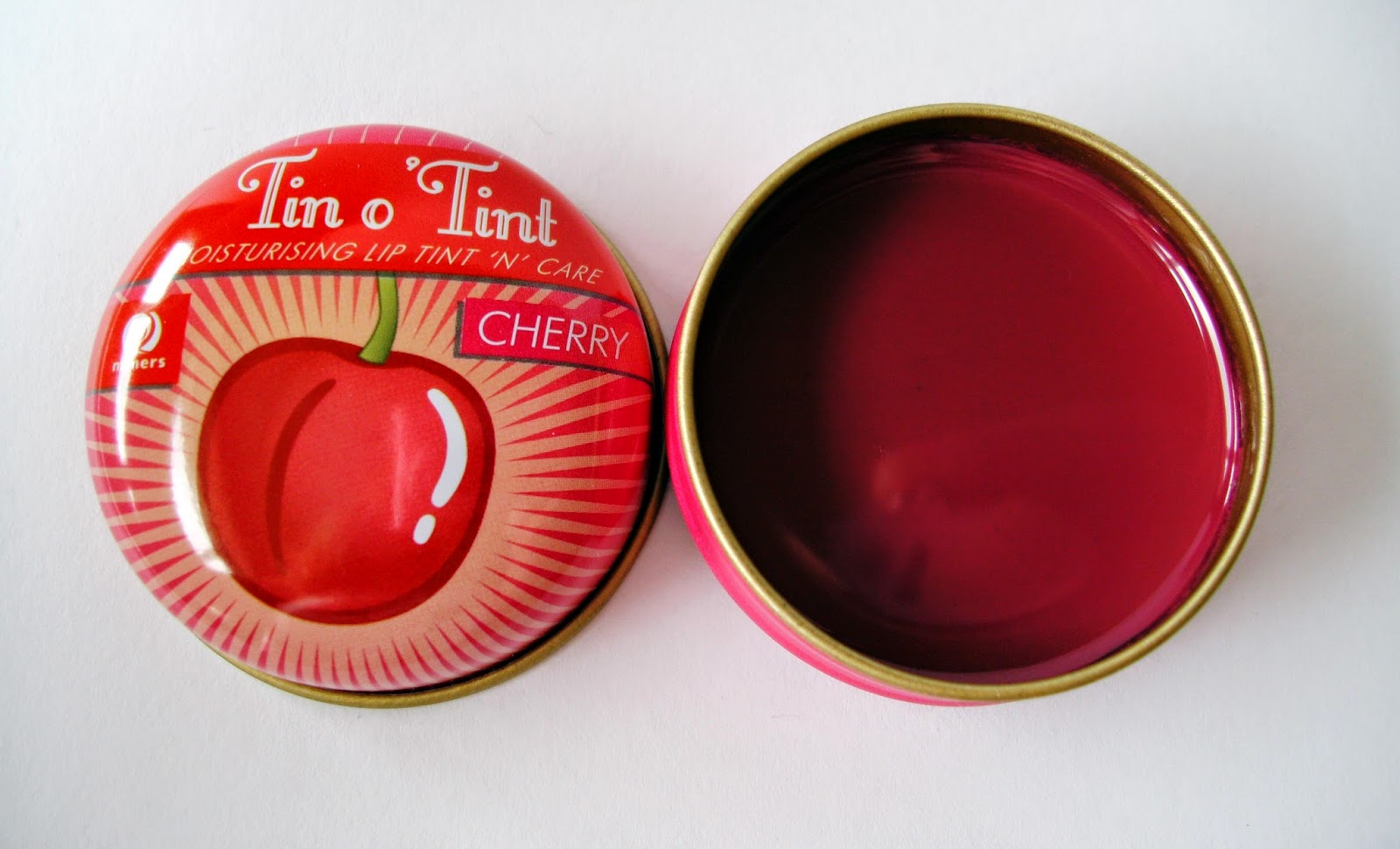 Review I Miners Cherry Tin O' Tint Lip Balm 