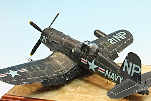 Chance Vought F4U-5N Corsair in Korea War. 1/48 Hasegawa