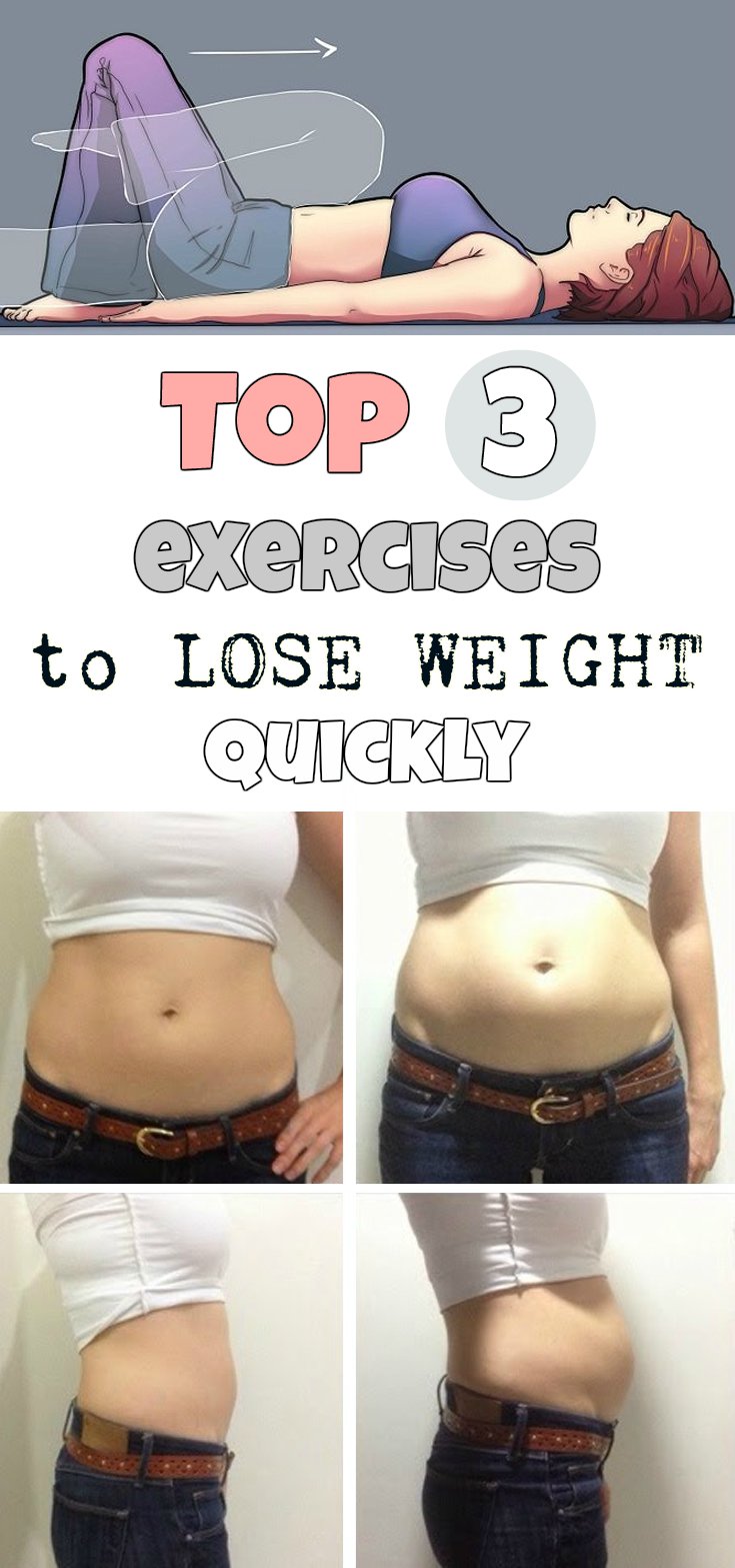 Top 3 Exercises To Lose Weight Quickly Skinny MoMs