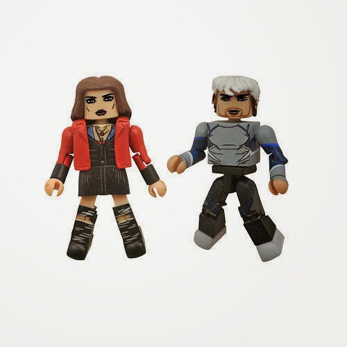 Toys R Us Exclusive Avengers: Age of Ultron Marvel Movie Minimates 2 Pack - Quicksilver & Scarlet Witch