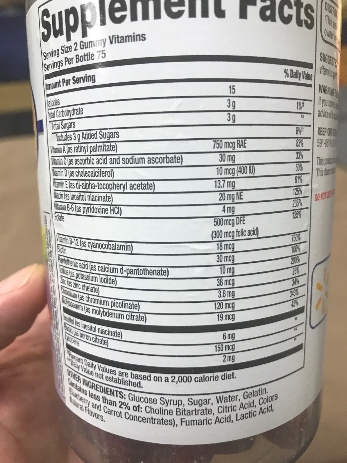 Gummy Vitamins Cause Cavities