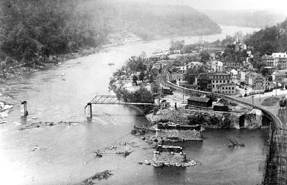 Industrial History B&O Harpers Ferry Bridges and Tunnel