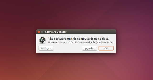 Como atualizar do ubuntu 14.04 LTS/15.10  pro 16.04 LTS sem formatar  5