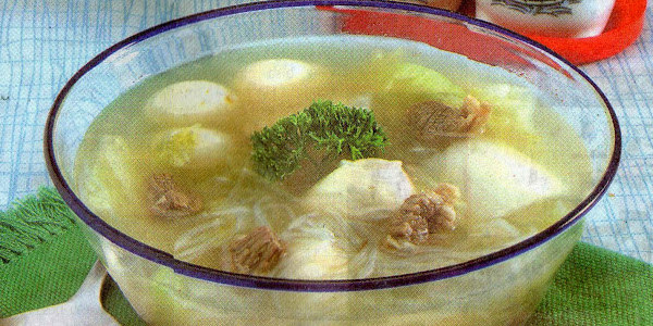 Resep Sup Sawi Putih
