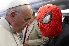 Pope and Spiderman