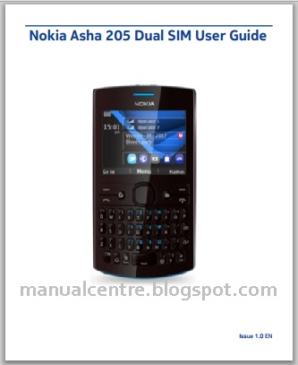 Nokia Asha 205 Manual Cover
