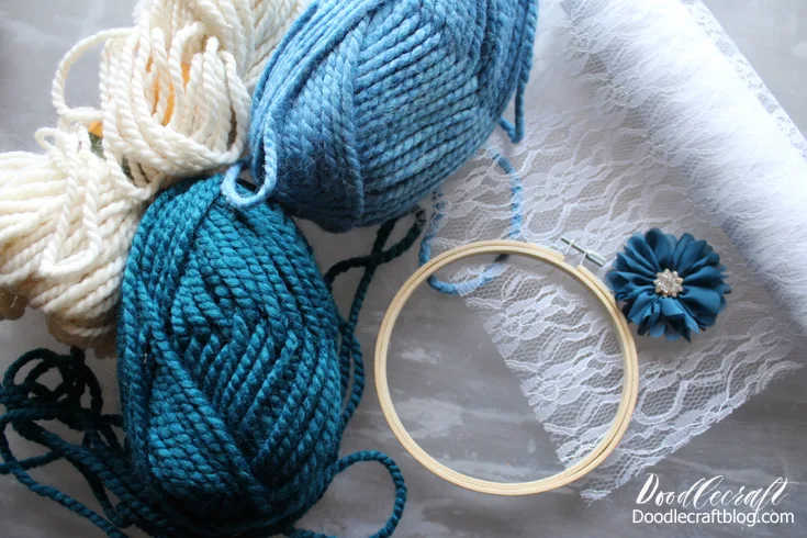 DIY Embroidery Hoop Earring Holder - Dream Green DIY