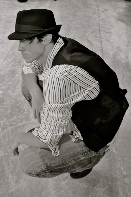 Photograph of American figure skater Adam Blake