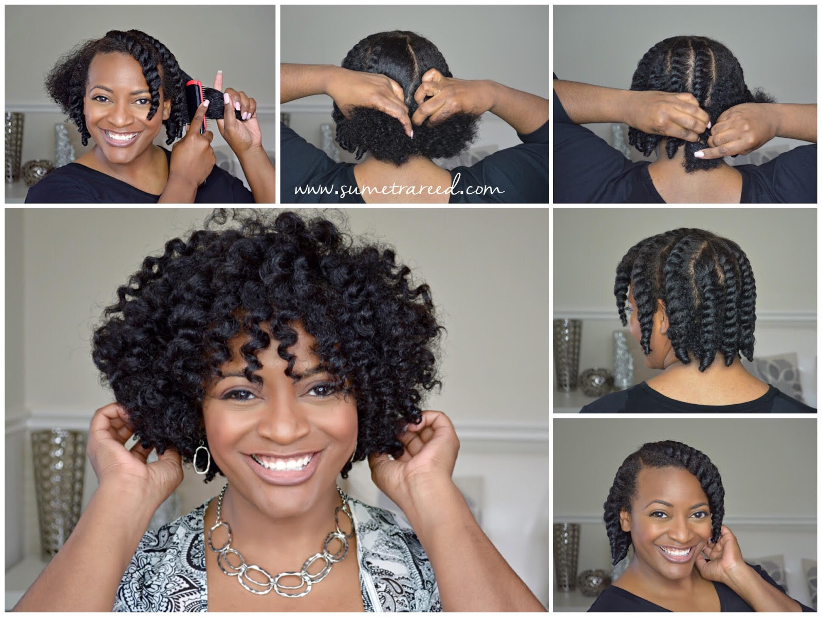 Easy Chunky Flat Twist Out Tutorial For Natural Hair CurlyNikki