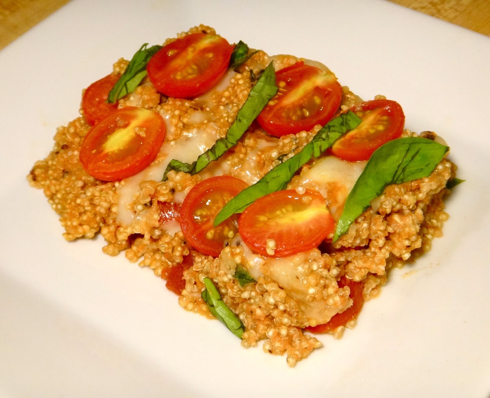 Caprese Quinoa Bake