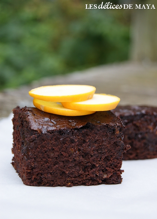 Les délices de Maya Gâteau zucchini et chocolat Les délices de Maya Gâteau zucchini et chocolat