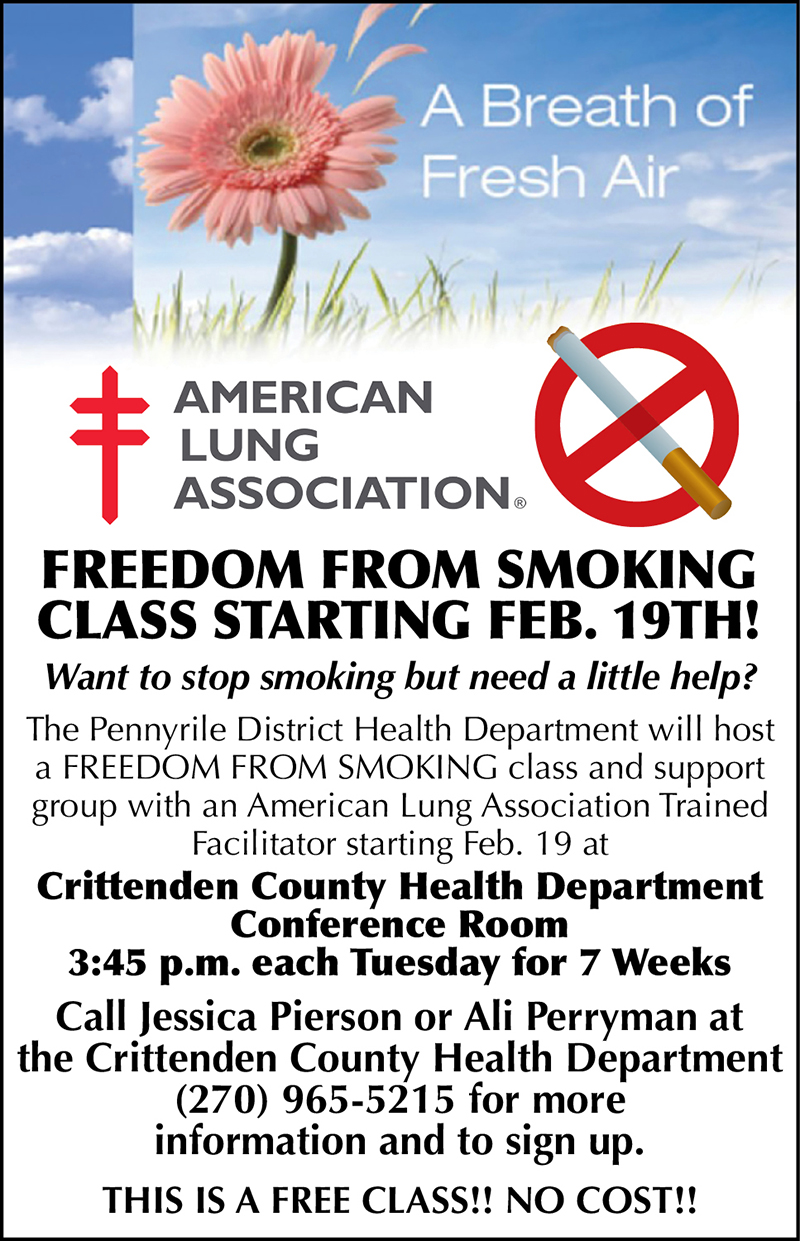 The Press Online Smoking cessation class begins Feb. 19