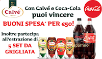 Con Calvé & Coca-Cola vinci 492 buoni spesa e Set da grigliata Logo Con Calvé & Coca-Cola vinci 492 buoni spesa e Set da grigliata