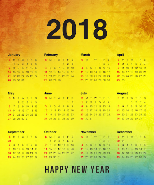 Full Free Download Happy New Year 2018 Calendar Full Free Download Happy New Year 2018 Calendar