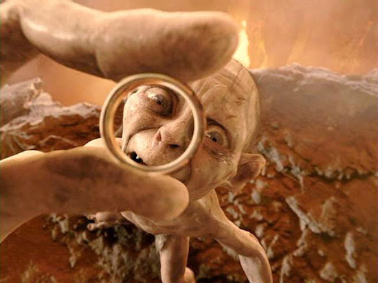 Gollum finally got the One Ring