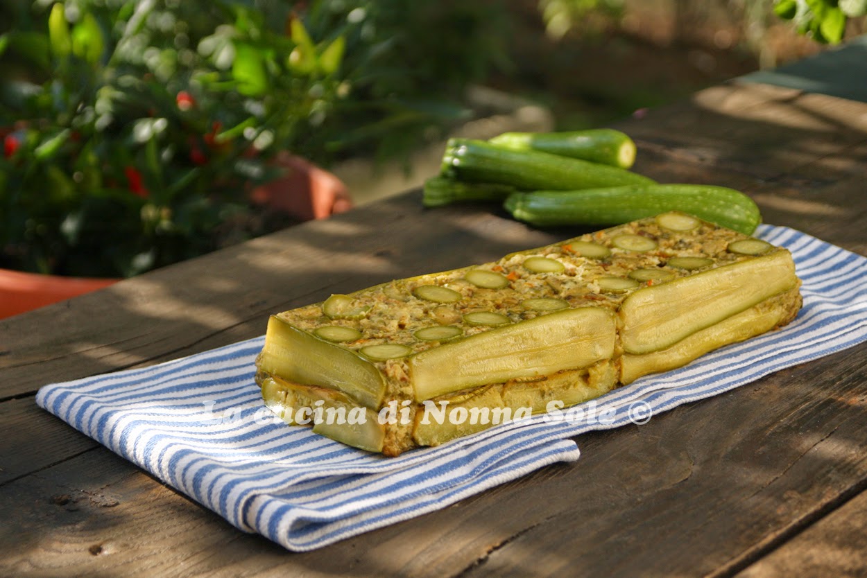 flan di zucchine