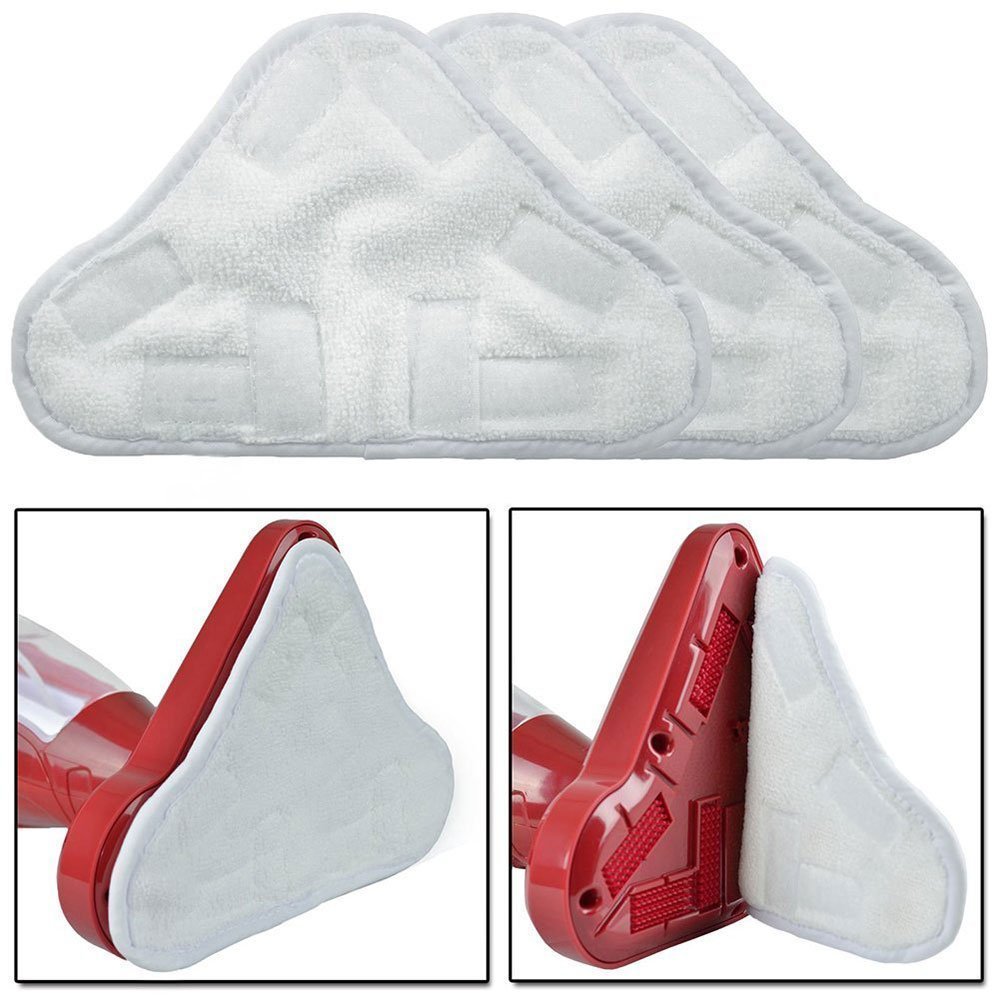 car care NEW SET OF 6 MICROFIBRE STEAM MOP FLOOR WASHABLE REPLACEMENT