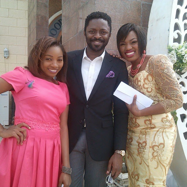 ivie okujaye white wedding photos