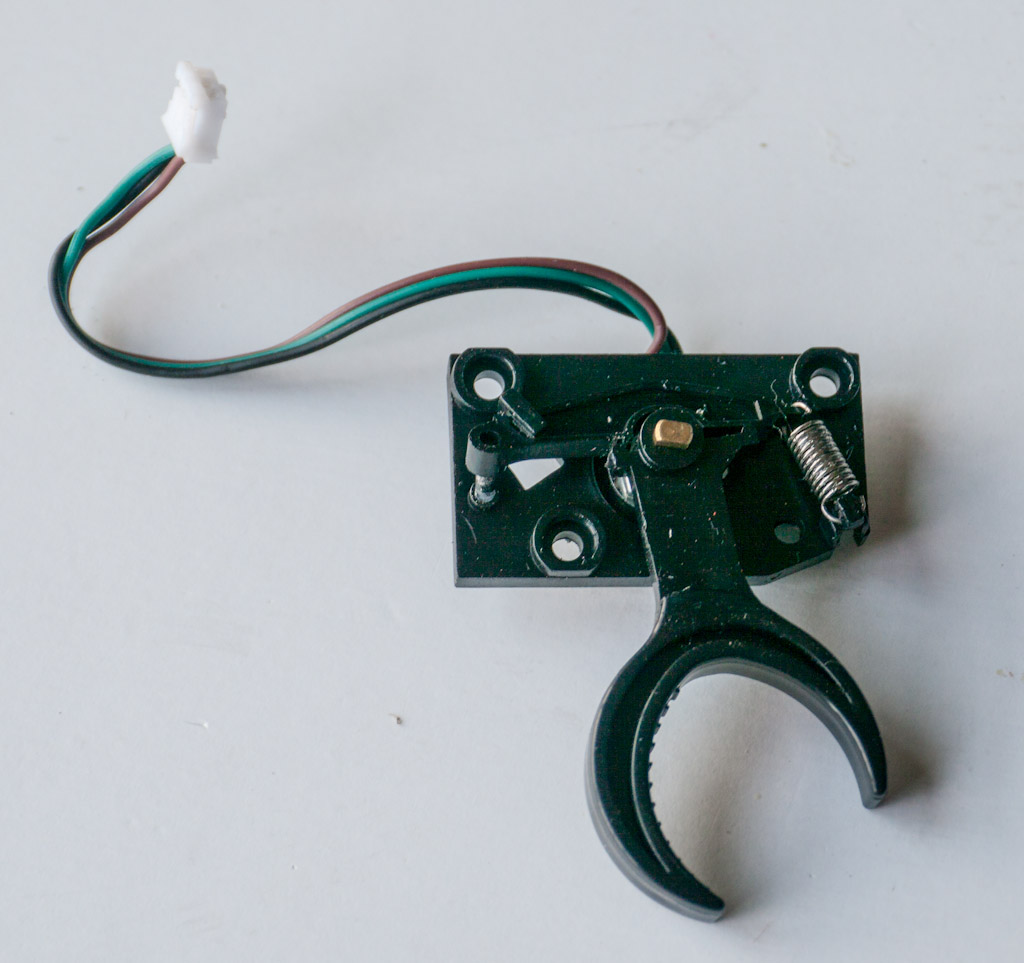 LANE Boys RC HobbyKing HK310 throttle return mechanism repair