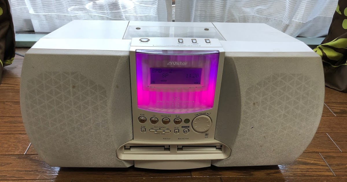 修理】ビクター MDシステム NS-X77WMD CD部の故障が多い