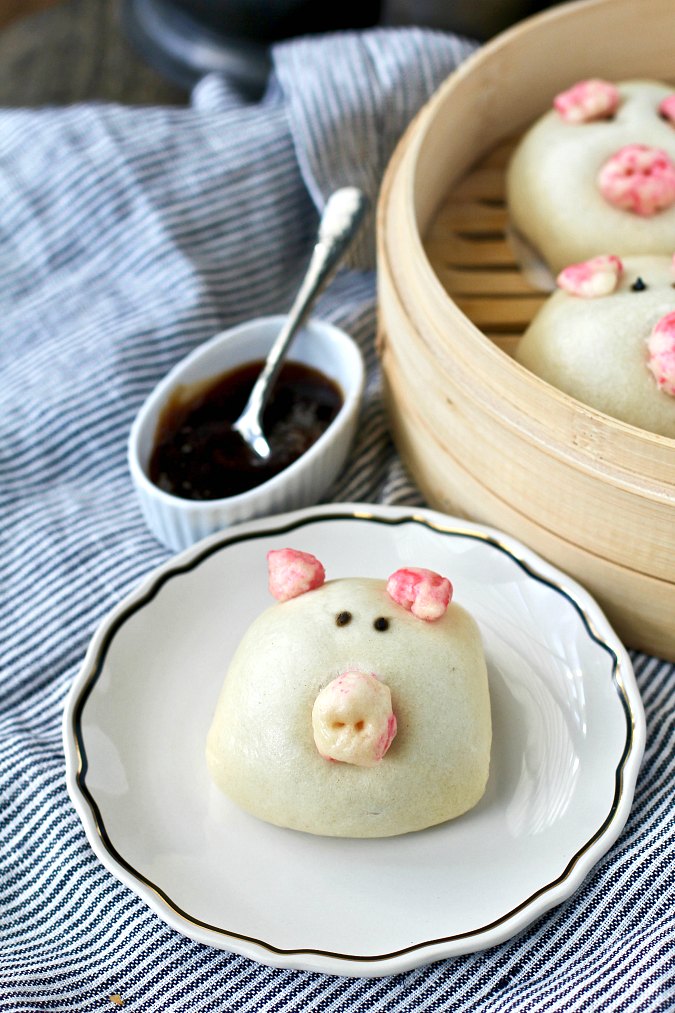 Steamed Piglet Buns Dim Sum Steamed Piglet Buns Dim Sum
