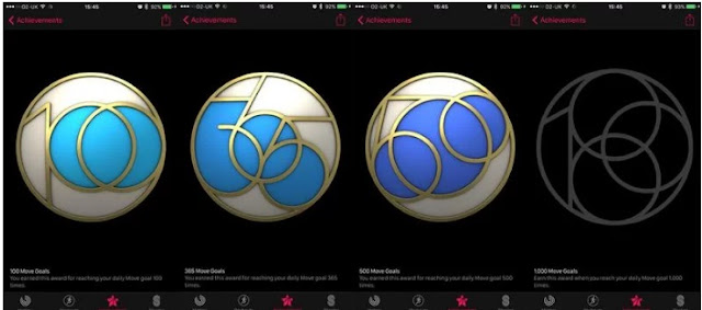 How to get all the Apple Watch Activity Performance BaDges