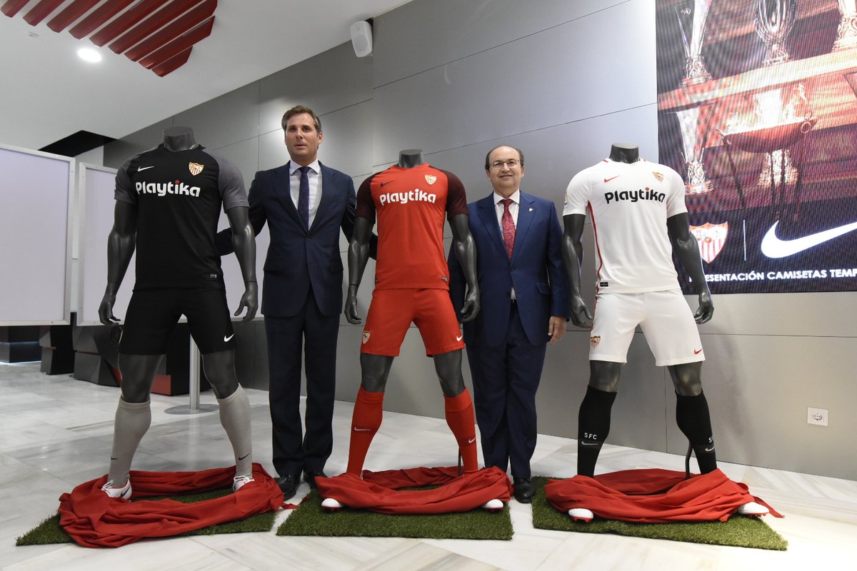 cavar Cuna Teoría establecida Update: Nike Sevilla 18-19 Home, Away & Third Kits Released - Footy  Headlines