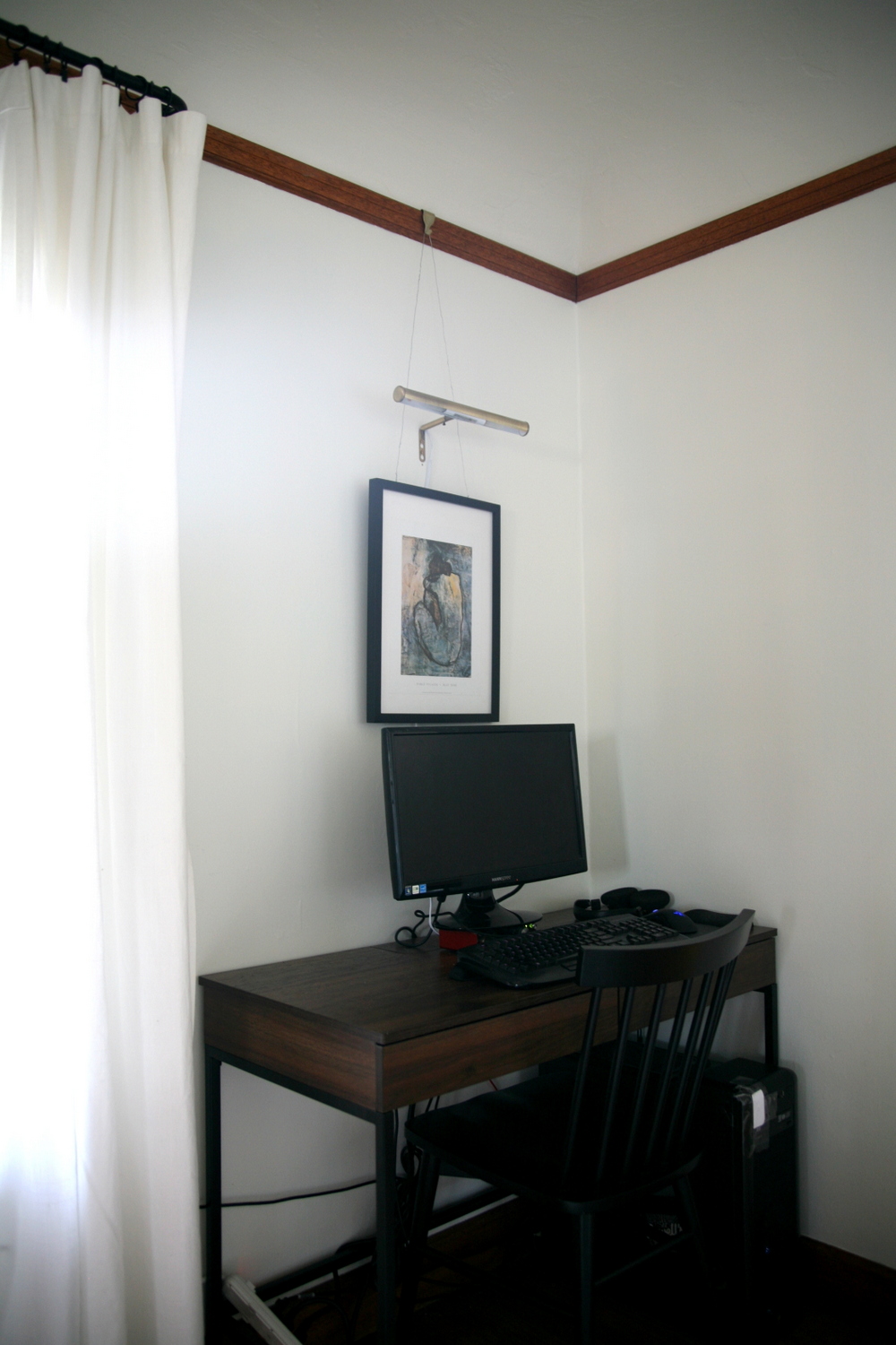 light above desk