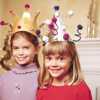 DIY Party Hats for New Years Eve