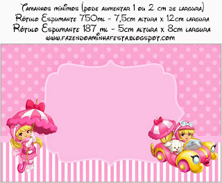 Penelope Glamour Bebé: Etiquetas para Candy Bar para Imprimir Gratis.