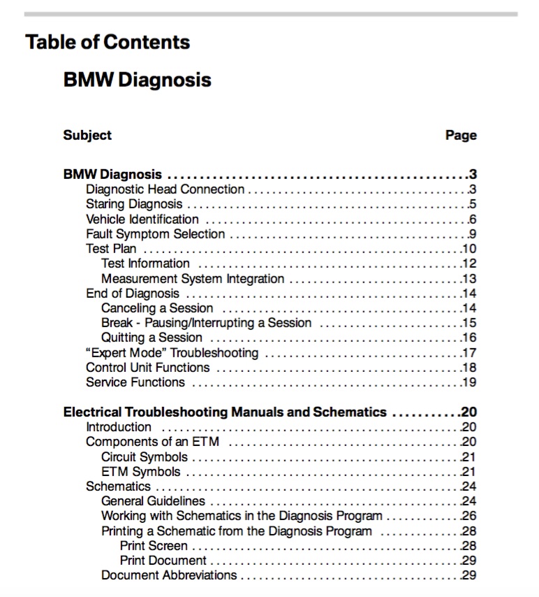 Beemer Lab BMW DIS v57 User Manual + SSS v32 User Manual [PDF]