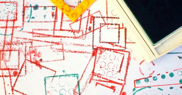 lego stamp art