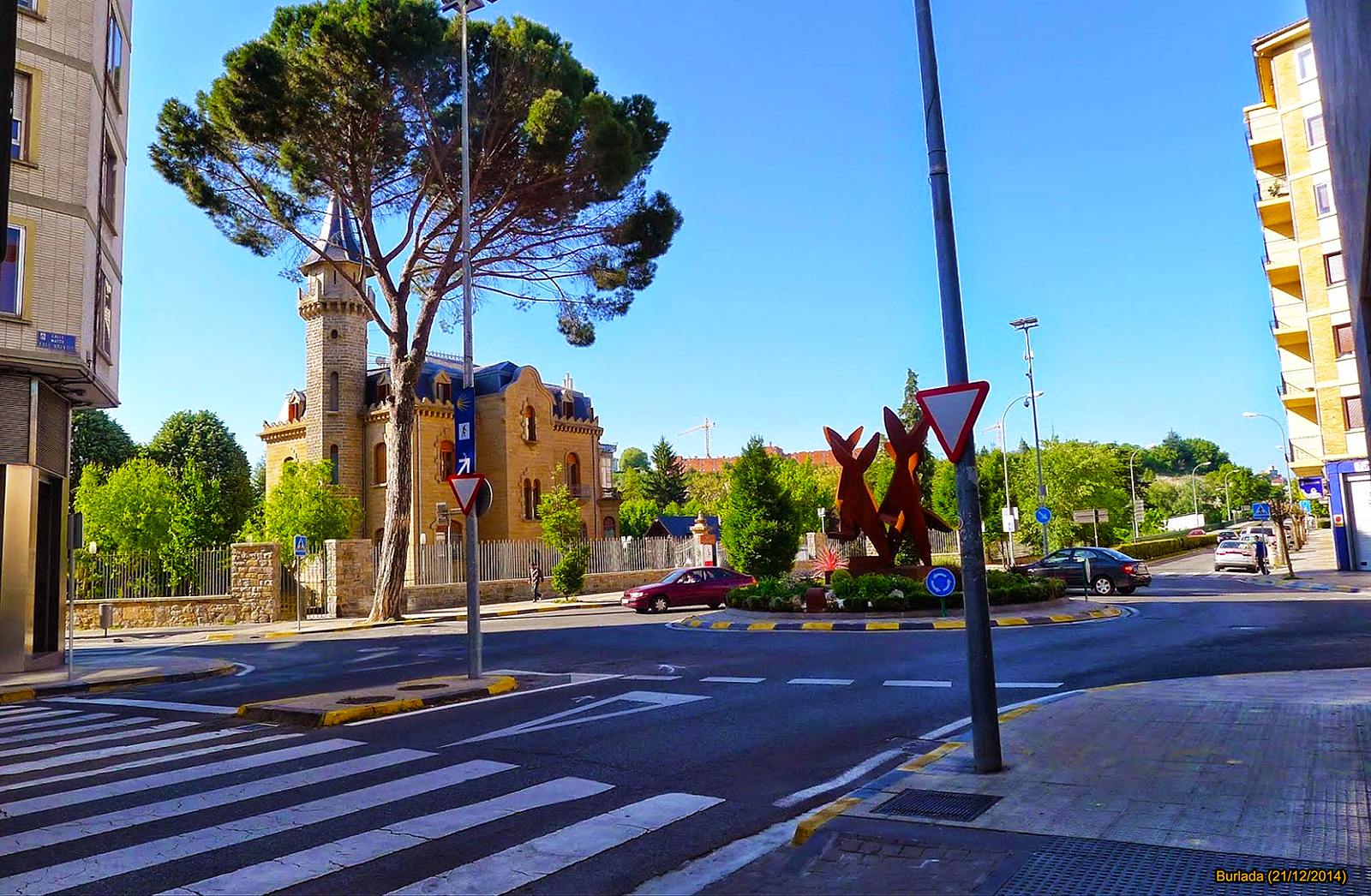 Navarra de la A a la Z (en moto) Burlada El Busto