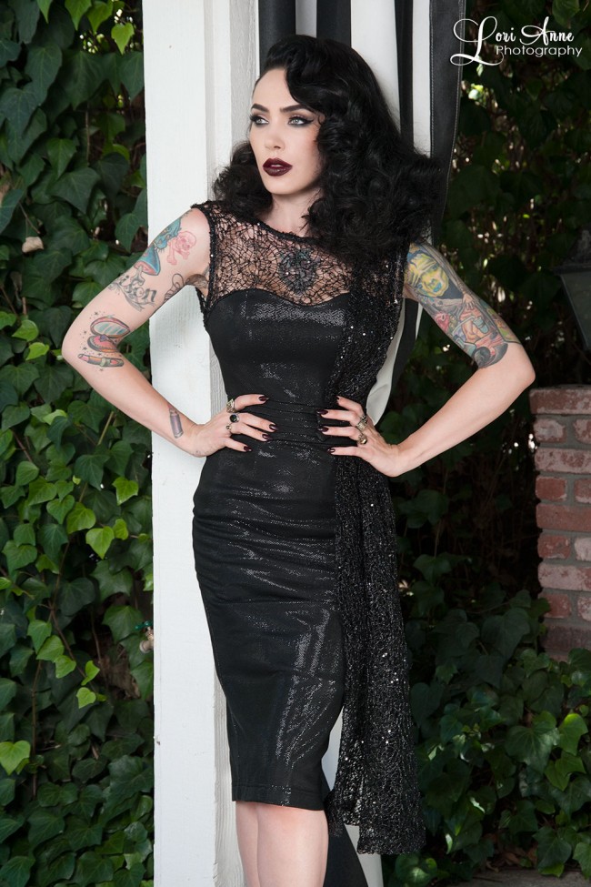 Vegan Metal Vamp: Best Spider Web Lace and Knit Looks
