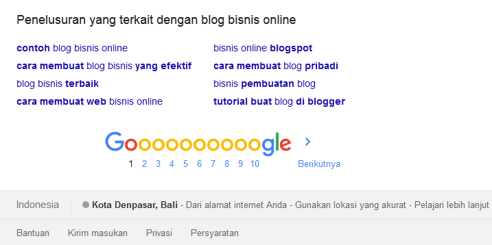 blog bisnis online