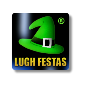 Logomarca Lugh Festas