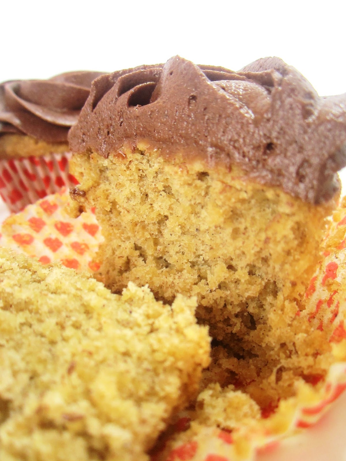 Dulce Isis Cupcakes de Quinua con Buttercream (Espectacular) de Chocolate