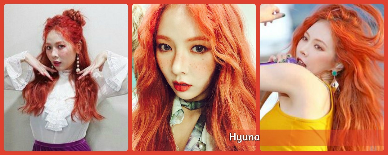 AsiaPlayList: Asian Pop Stars with Orange Hair