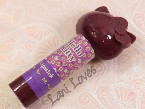 Hello Kitty Lipstick - Koala Berry, Pinking Of You & Red My Lips Swatches & Review