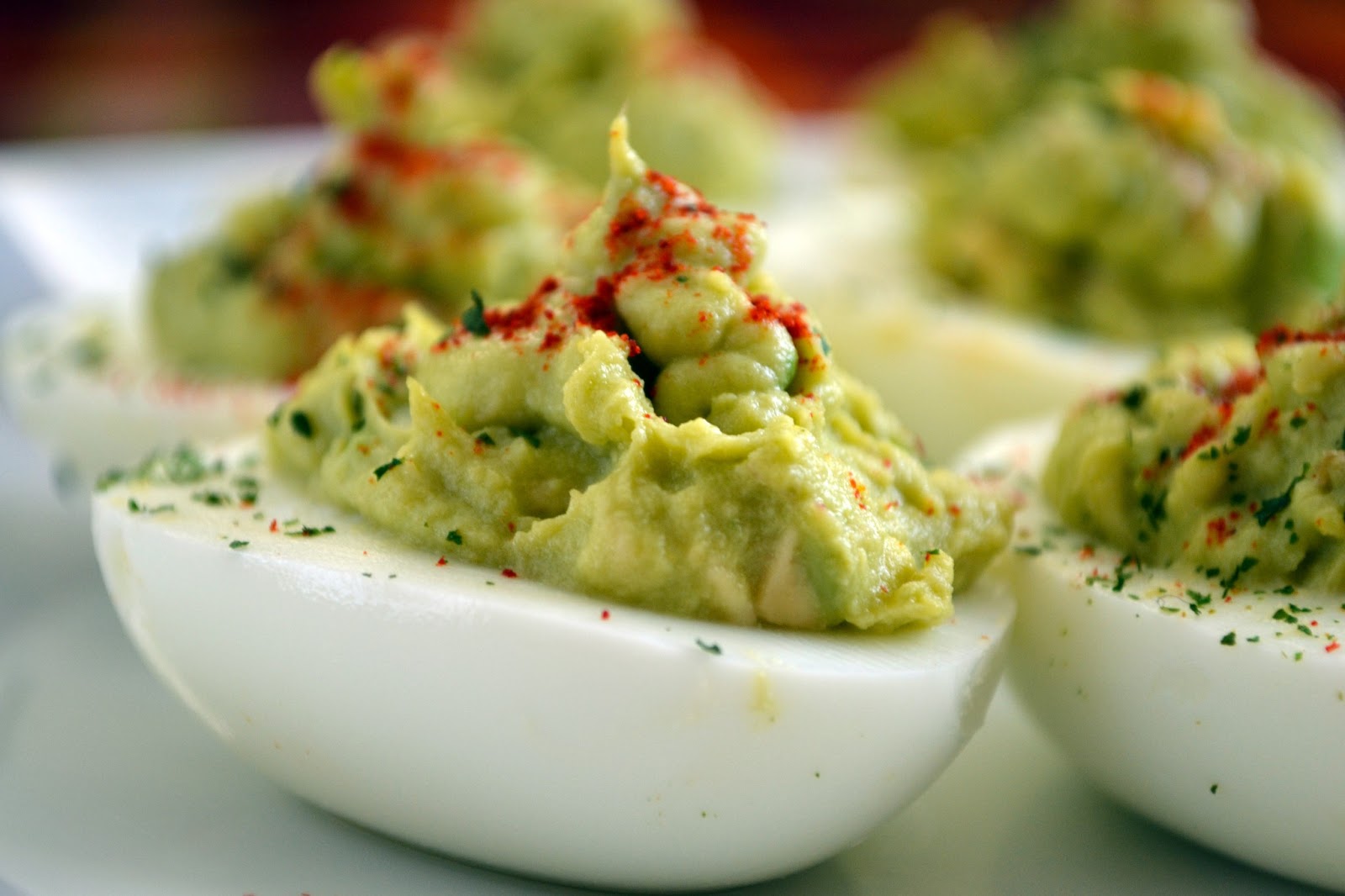 NEVER BLAND RECIPES: Deviled Eggs Gone Nice!