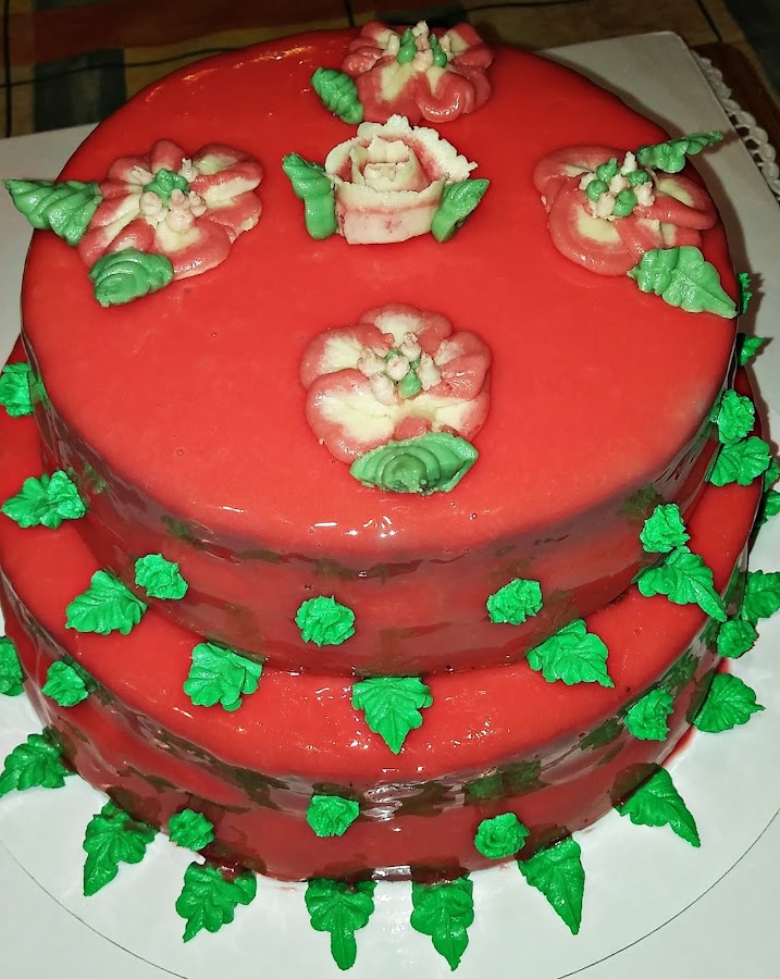 PASTEL DE 80 CUMPLEAÑOS {CON COBERTURA ESPEJO Y BIZCOCHO DE CHOCOLATE Y REMOLACHA}