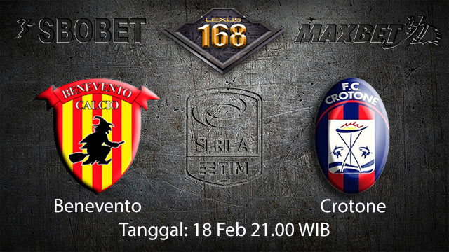 PREDIKSIBOLA - PREDIKSI TARUHAN BOLA BENEVENTO VS CROTONE 18 FEBRUARI 2018 ( ITALIAN SERIE A )