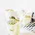 Matcha, white chocolate, and pistachio milk tiramisu