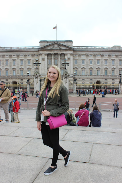 Stephanie Kamp Blogger Military Inspired Jacket in London