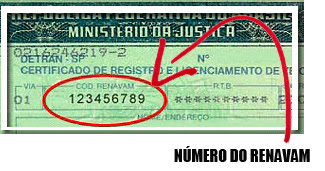 Renavam detran