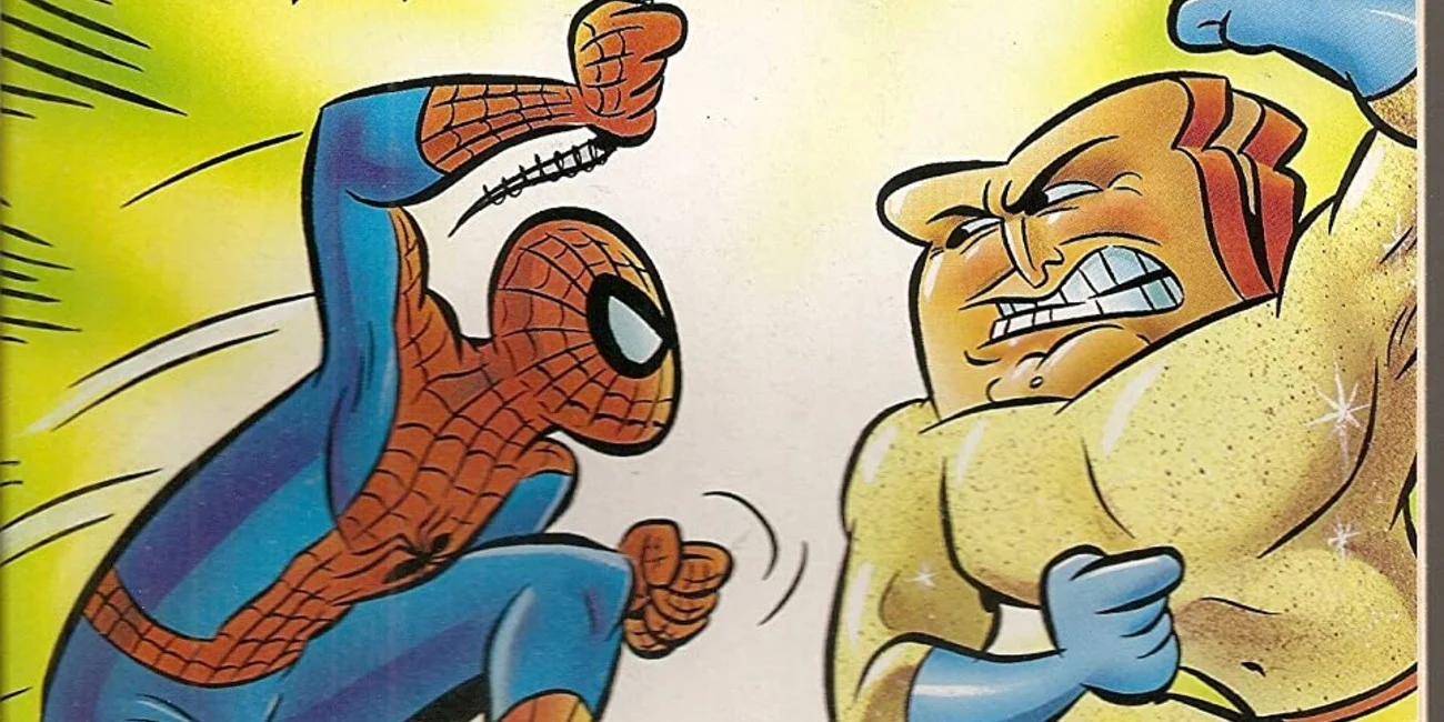 NickALive!: Spider-Man Once Swung into Ren & Stimpy Comics to Fight  Powdered Toast Man
