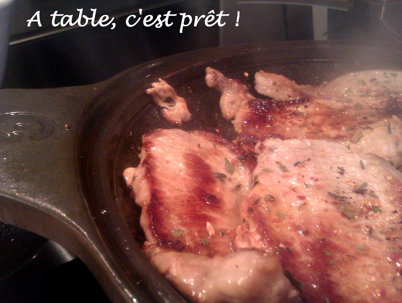 Cuisson Lomo De Porc à La Poêle à table, c'est prêt !: Lomo grillé...