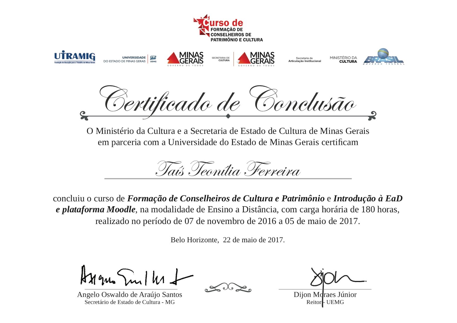 Certificado